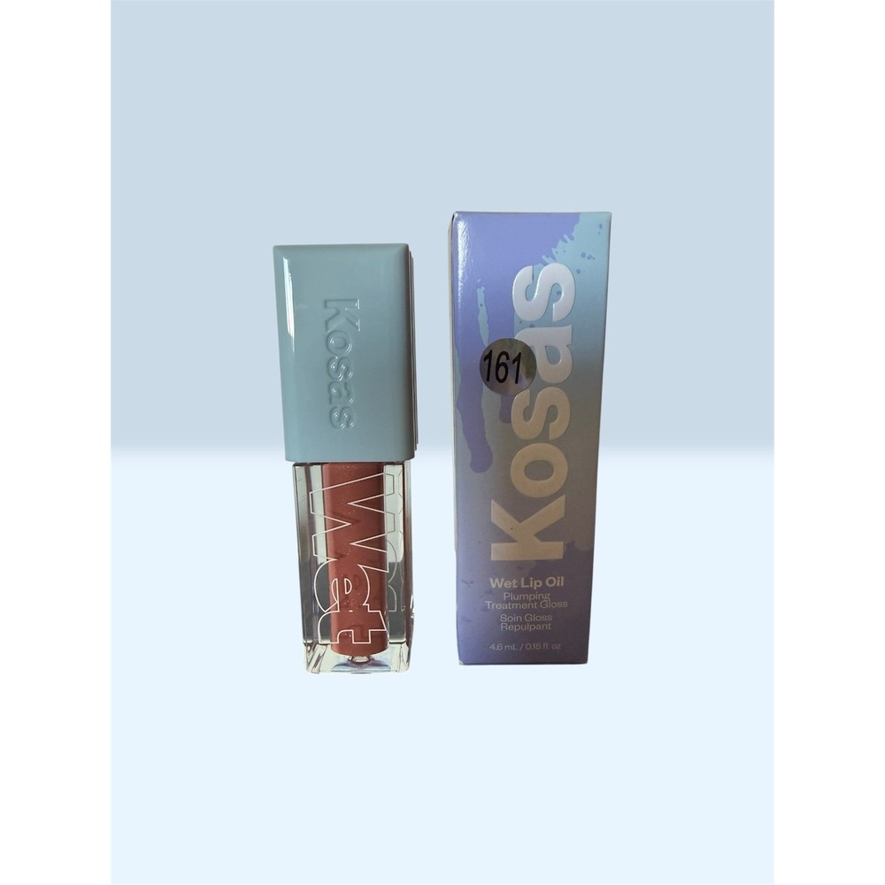 Kosas Wet Lip Oil Plumping Treatment Gloss - DIP. FULL SIZ. NEW IN BOX